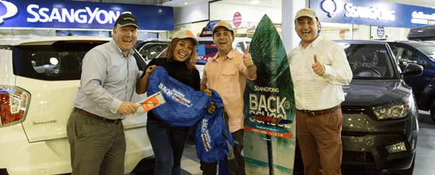 GANADORA CONCURSO SSANGYONG BACK TO SUMMER