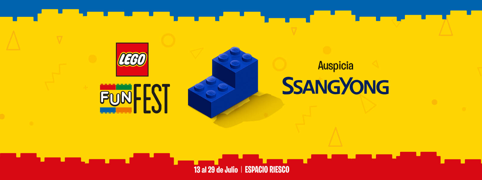 SSANGYONG SE HACE PARTE DE LEGO FUN FEST COMO AUSPICIADOR OFICIAL