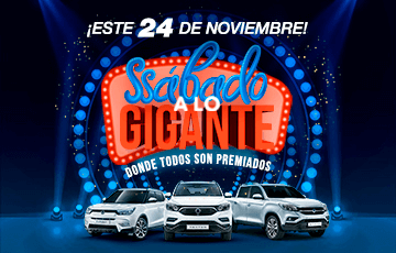 TE INVITAMOS A UN IMPERDIBLE “SSÁBADO A LO GIGANTE”
