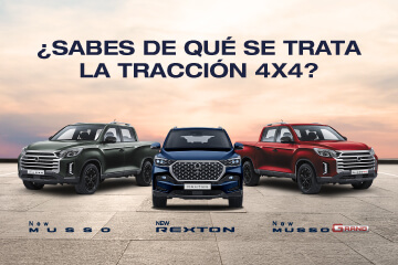 ¿Cómo funciona la tracción 4x4?
