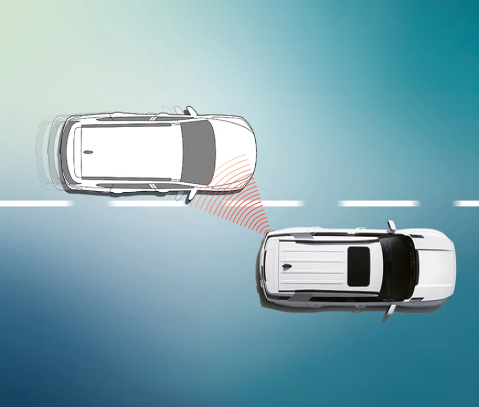 Detección de punto ciego trasero (BSD) y Asistente de colisión del punto ciego (BSA)