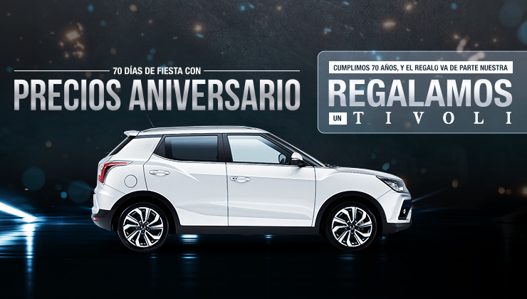 SsangYong regala un Tivoli y revela 7 curiosidades en su Aniversario 70